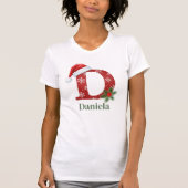 Letter D Personalized Tシャツ (正面)