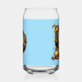 Letter D Thanksgiving style gift  ガラス缶 (右)