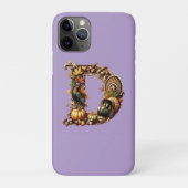 Letter D Thanksgiving style gift  Case-Mate iPhoneケース (裏)