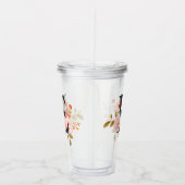 Letter E アクリルタンブラー (右)