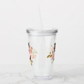 Letter E アクリルタンブラー (左)