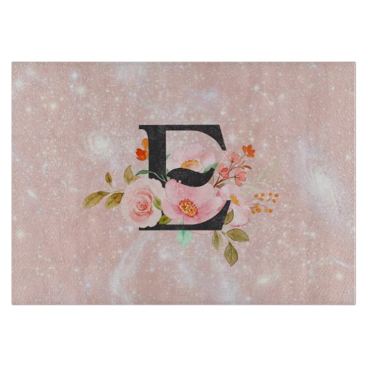 Letter E カッティングボード (正面)