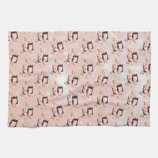 Letter E キッチンタオル (横)