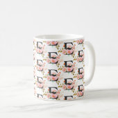 Letter E コーヒーマグカップ (正面右)