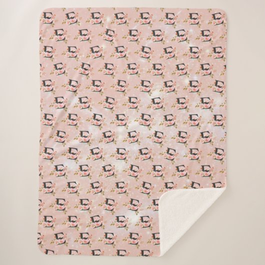 Letter E シェルパブランケット (正面)