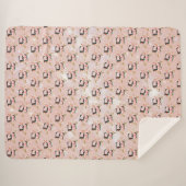 Letter E シェルパブランケット (正面(横))