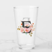 Letter E タンブラーグラス (裏面)