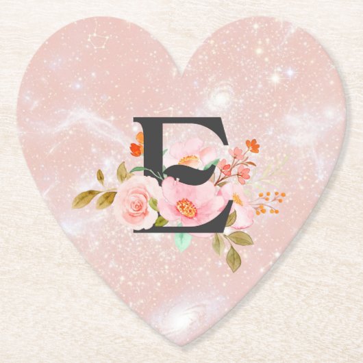 Letter E ペーパーコースター (正面)