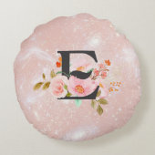 Letter E ラウンドクッション (裏面)