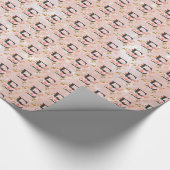 Letter E ラッピングペーパー (角)