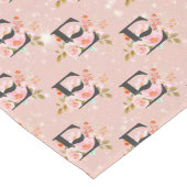 Letter E ロングテーブルランナー (コーナー)