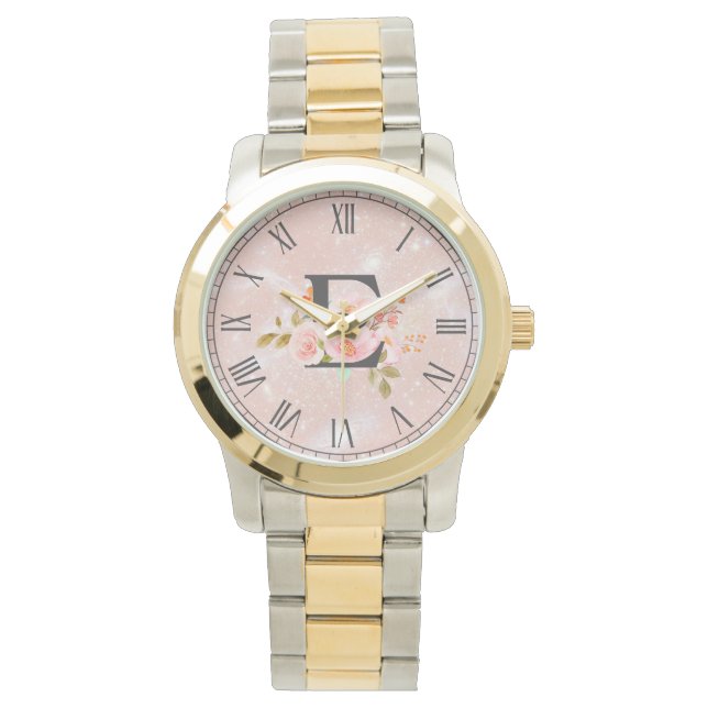 Letter E 腕時計 (正面)