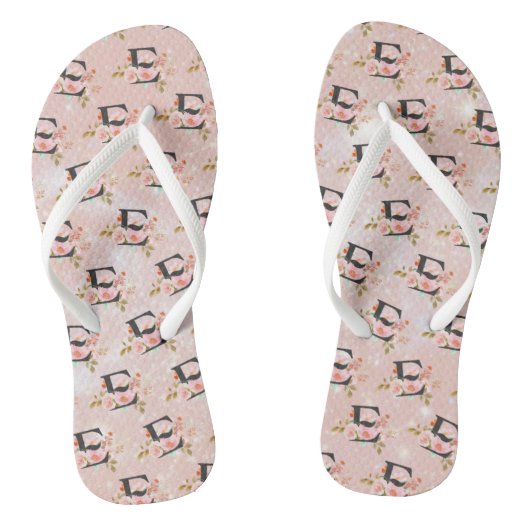 Letter E Flip Flops ビーチサンダル (ソール)