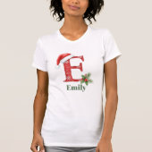Letter E Personalized Tシャツ (正面)