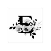 Letter E Rubber Stamp ラバースタンプ (インプリント)