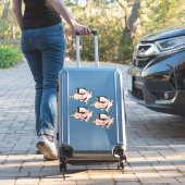 Letter E Sticker シール (スーツケースインサイチュ)