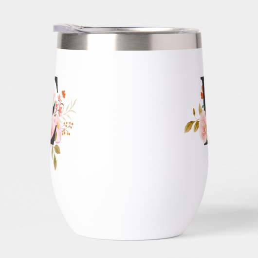 Letter E Thermal Wine Tumbler (右面)