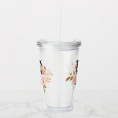 Letter F アクリルタンブラー (右)