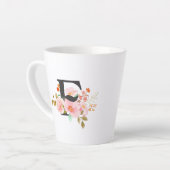 Letter F カフェラテマグ (左アングル)