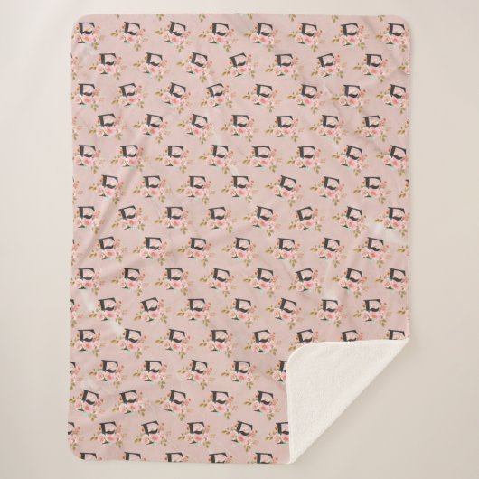 Letter F シェルパブランケット (正面)