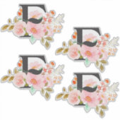 Letter F シール (正面)