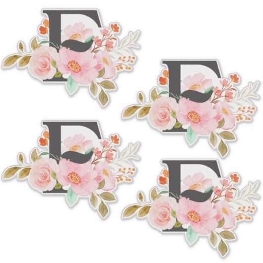 Letter F シール (正面)