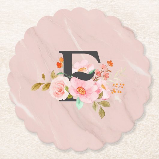 Letter F ペーパーコースター (正面)