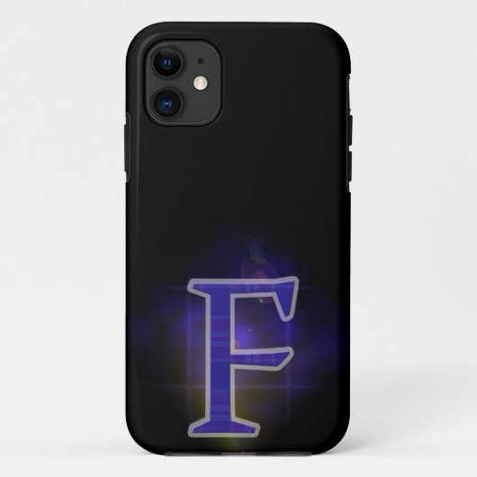 Letter F Case-Mate iPhoneケース (裏面)