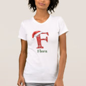 Letter F Personalized Tシャツ (正面)
