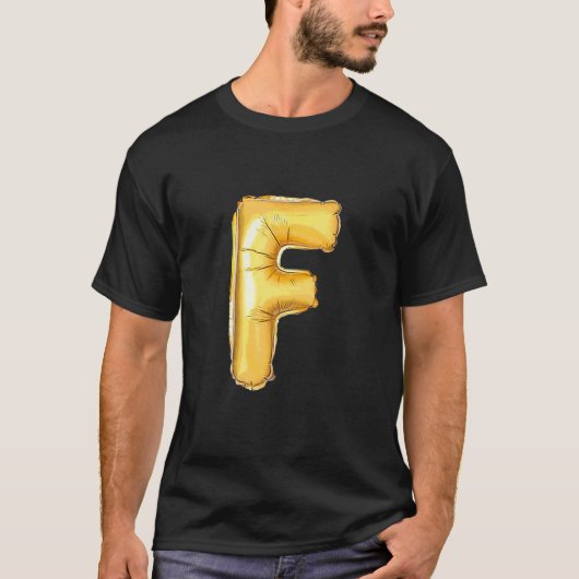 Letter F Tシャツ (正面)