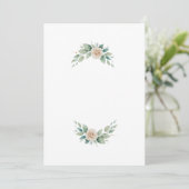 letter flowers  招待状 (スタンド正面)