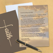 Letter from God Faith Encouragement & Blessings  カード
