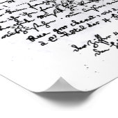 Letter from Mozart to his Father, 5th April ポスター (角)