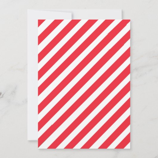 Letter From Santa Claus Christmas Card 招待状 (裏面)