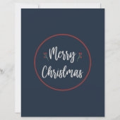 Letter from Santa Nordic Merry Christmas (裏面)