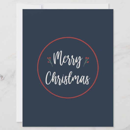 Letter from Santa Nordic Merry Christmas (裏面)