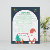 Letter from Santa Nordic Merry Christmas (スタンド正面)