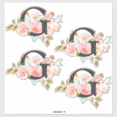 Letter G シール (シート)