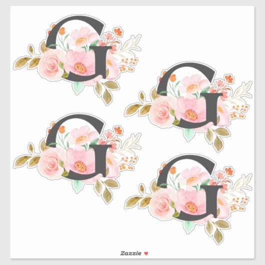 Letter G シール (シート)