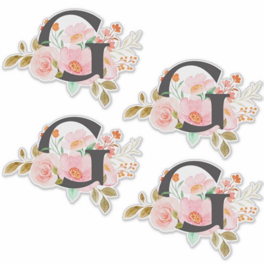 Letter G シール (正面)