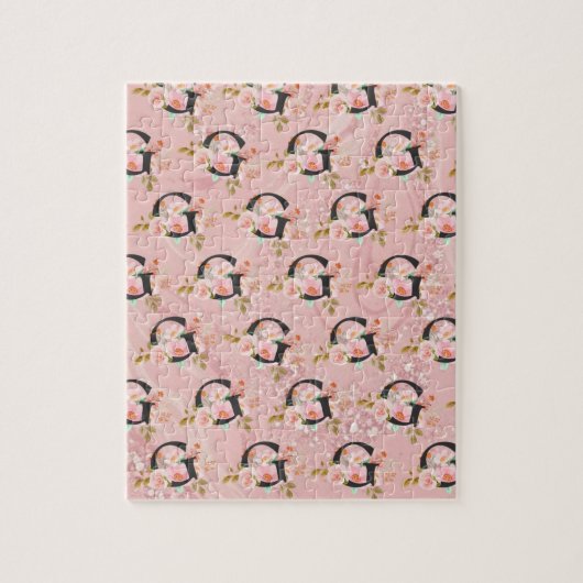 Letter G ジグソーパズル (縦)