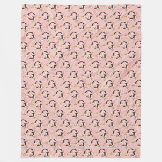 Letter G フリースブランケット (正面)