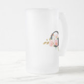 Letter G フロストグラスビールジョッキ (正面右)