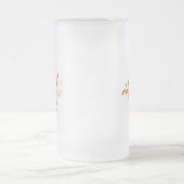 Letter G フロストグラスビールジョッキ (中央)