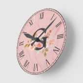 Letter G ラウンド壁時計 (傾斜)