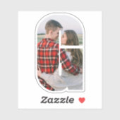 Letter G Alphabet & Photo Custom-Cut Vinyl Sticker シール (シート)