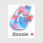 Letter G -  Color Mix シール (シート)