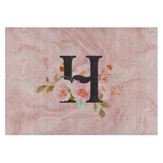 Letter H カッティングボード (正面)