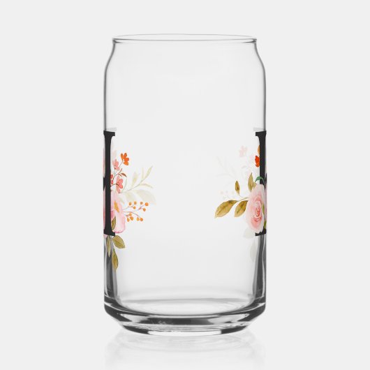 Letter H ガラス缶 (右)