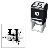 Letter H セルフインキングスタンプ (インサイチュ)